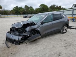 Salvage cars for sale from Copart Fort Pierce, FL: 2021 Ford Escape SE