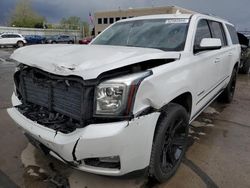 Salvage cars for sale from Copart Littleton, CO: 2019 GMC Yukon XL Denali