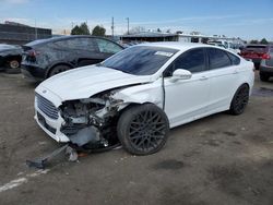 Ford Fusion salvage cars for sale: 2016 Ford Fusion SE