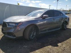 Acura tlx salvage cars for sale: 2019 Acura TLX Technology