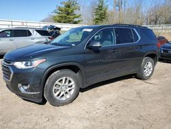 Salvage cars for sale from Copart Davison, MI: 2019 Chevrolet Traverse LT