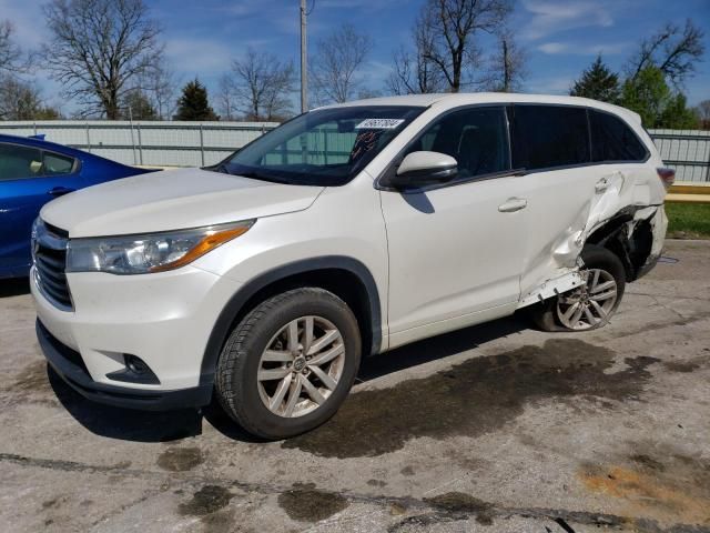 2016 Toyota Highlander LE