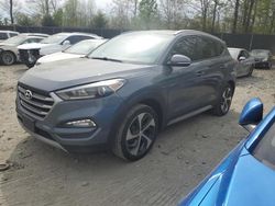 Hyundai salvage cars for sale: 2017 Hyundai Tucson Limited