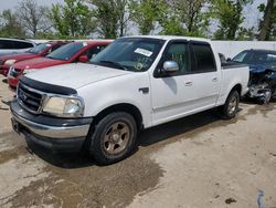 Ford f-150 salvage cars for sale: 2001 Ford F150 Supercrew