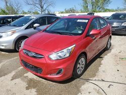 Hyundai Accent Vehiculos salvage en venta: 2017 Hyundai Accent SE