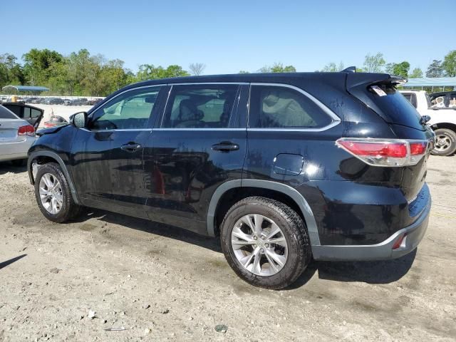 2015 Toyota Highlander LE