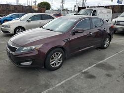 Salvage cars for sale from Copart Wilmington, CA: 2012 KIA Optima LX