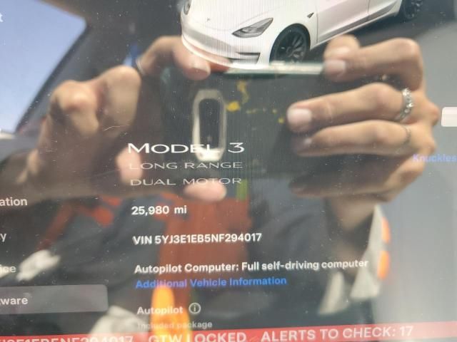 2022 Tesla Model 3