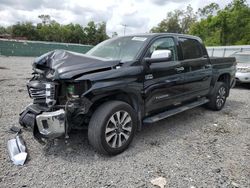 2021 Toyota Tundra Crewmax Limited en venta en Riverview, FL