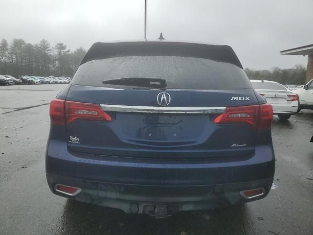 2016 Acura MDX Technology