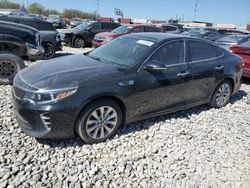 Salvage cars for sale from Copart Columbus, OH: 2017 KIA Optima EX
