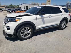 Salvage cars for sale from Copart New Orleans, LA: 2022 Ford Explorer Limited