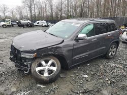 Vehiculos salvage en venta de Copart Waldorf, MD: 2016 Jeep Grand Cherokee Limited