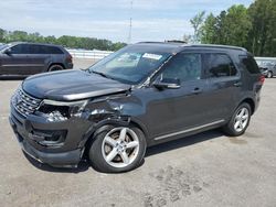 Ford Explorer salvage cars for sale: 2016 Ford Explorer XLT