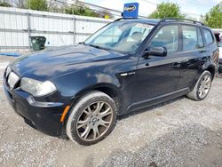 BMW X3 3.0SI salvage cars for sale: 2007 BMW X3 3.0SI
