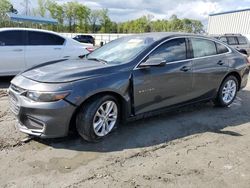 Chevrolet salvage cars for sale: 2018 Chevrolet Malibu LT