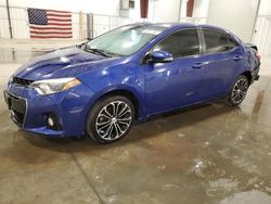 Toyota Corolla salvage cars for sale: 2016 Toyota Corolla L