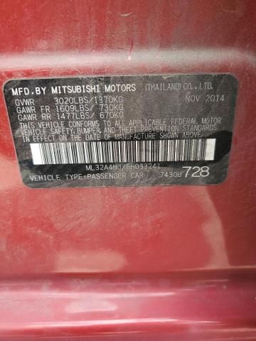 2015 Mitsubishi Mirage ES