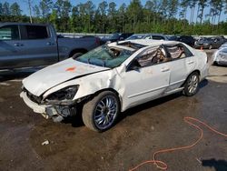 2007 Honda Accord EX en venta en Harleyville, SC