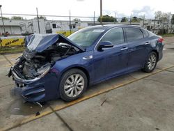 KIA Optima EX salvage cars for sale: 2017 KIA Optima EX