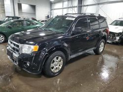 Ford Escape Vehiculos salvage en venta: 2012 Ford Escape Limited