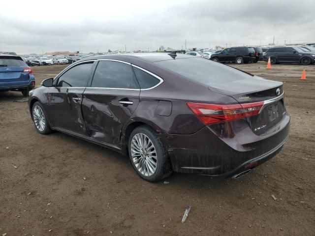 2016 Toyota Avalon XLE