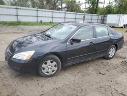 Honda salvage cars for sale: 2007 Honda Accord LX