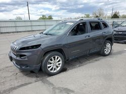 Jeep Vehiculos salvage en venta: 2015 Jeep Cherokee Limited