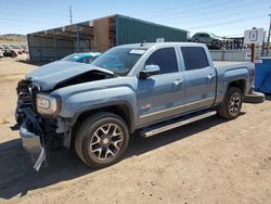 Salvage cars for sale from Copart Colorado Springs, CO: 2016 GMC Sierra K1500 SLT