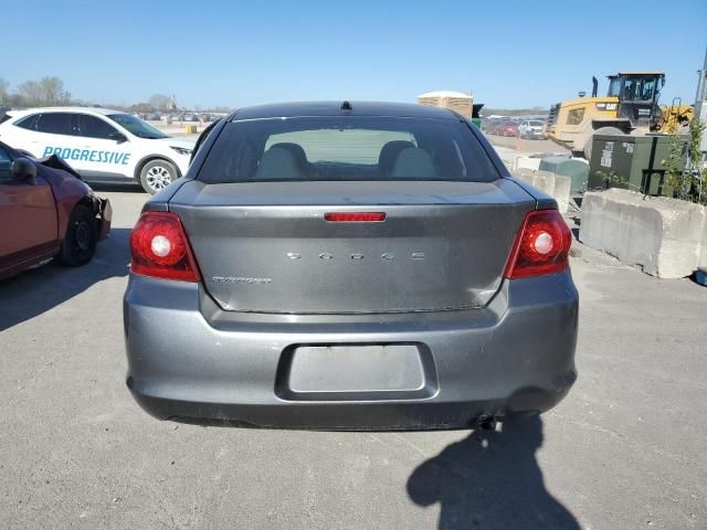 2012 Dodge Avenger SE