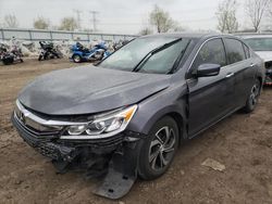 Honda Accord LX salvage cars for sale: 2017 Honda Accord LX