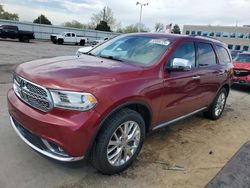 Dodge Durango Vehiculos salvage en venta: 2015 Dodge Durango Citadel