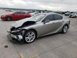 2021 Lexus IS 300 en venta en Grand Prairie, TX