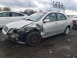 Toyota Vehiculos salvage en venta: 2004 Toyota Corolla CE