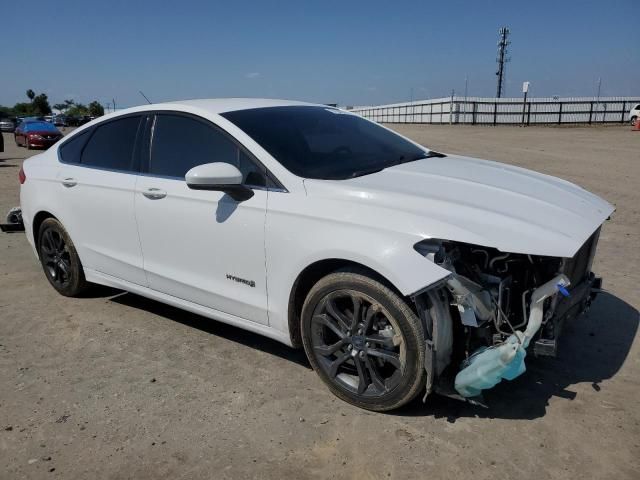 2018 Ford Fusion SE Hybrid