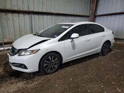 Honda Civic exl salvage cars for sale: 2013 Honda Civic EXL