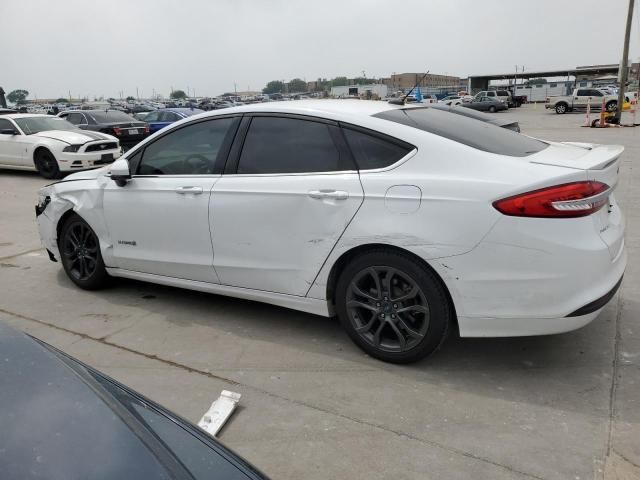 2018 Ford Fusion SE Hybrid