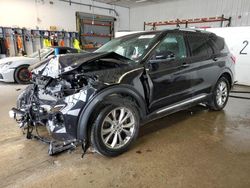 Salvage cars for sale from Copart Candia, NH: 2020 Ford Explorer Limited