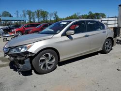 Vehiculos salvage en venta de Copart Spartanburg, SC: 2016 Honda Accord LX