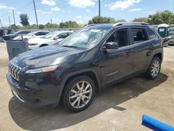 2017 Jeep Cherokee Limited for sale in Miami, FL