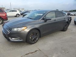 Ford Fusion se salvage cars for sale: 2018 Ford Fusion SE