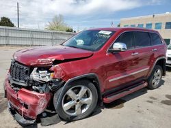 Vehiculos salvage en venta de Copart Littleton, CO: 2012 Jeep Grand Cherokee Overland