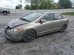 Honda salvage cars for sale: 2008 Honda Civic LX