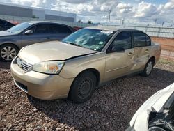 2007 Chevrolet Malibu LS en venta en Phoenix, AZ