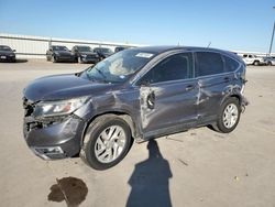 2015 Honda CR-V EX en venta en Wilmer, TX