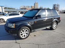 Land Rover salvage cars for sale: 2008 Land Rover Range Rover Sport HSE