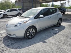 Vehiculos salvage en venta de Copart Cartersville, GA: 2015 Nissan Leaf S