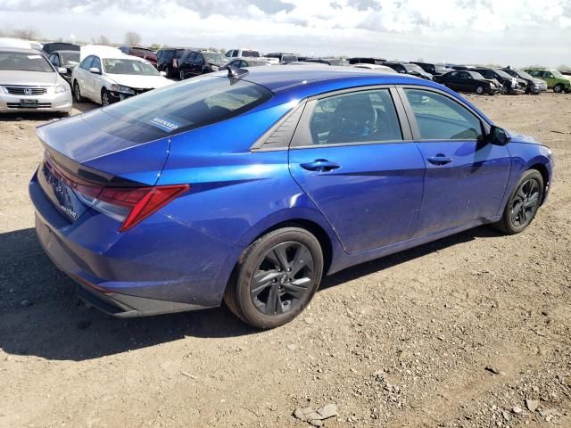 2022 Hyundai Elantra Blue