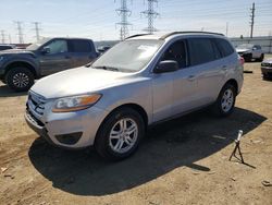 Hyundai salvage cars for sale: 2010 Hyundai Santa FE GLS