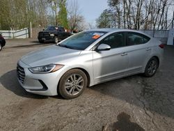 Salvage cars for sale from Copart Portland, OR: 2018 Hyundai Elantra SEL